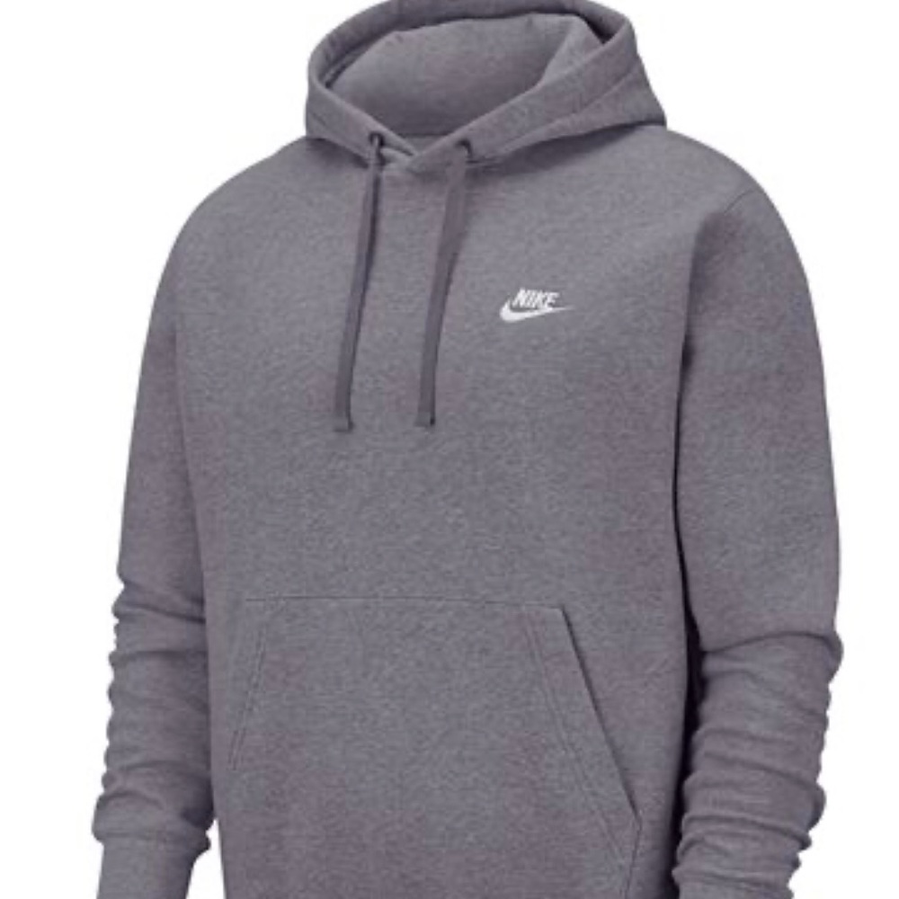 Dark heather grey NIKE hoodie